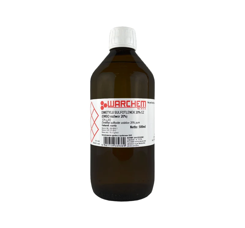 DIMETHYL SULPHOTLENE (DMSO) 20% - rein 500ml WARCHEM