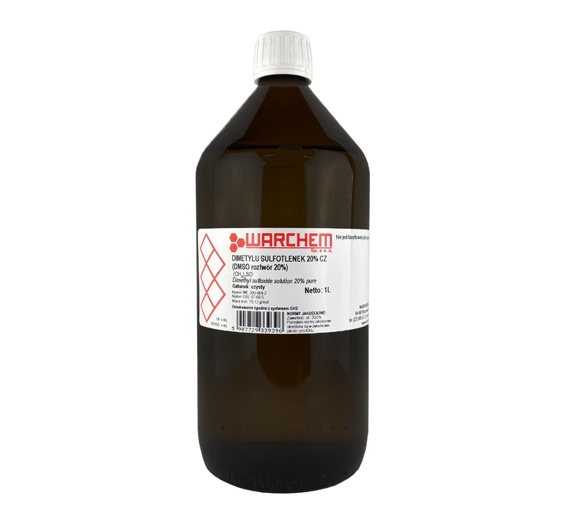 DIMETHYL SULPHOTLENE (DMSO) 20% - rein 1L WARCHEM