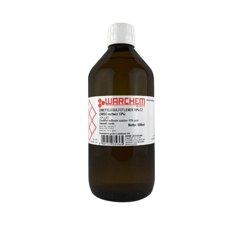 DIMETHYL SULPHOTLENE (DMSO) 10% - rein 500ml WARCHEM