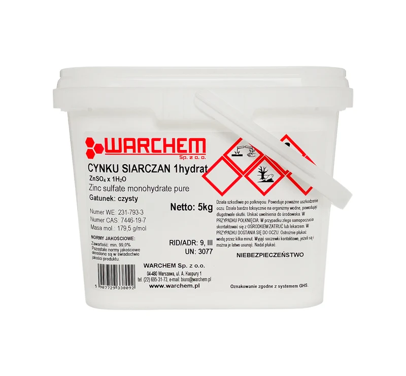 ZINK SULPHAT 1hydrat - rein 5kg WARCHEM