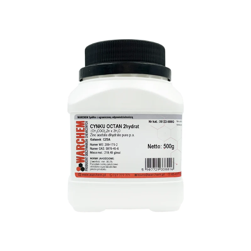 ZINCOC OCTATE 2-hydrate - CZDA 500g WARCHEM