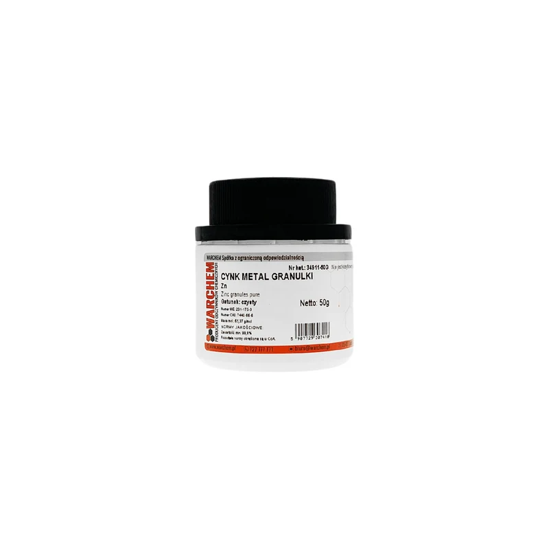 ZINK-METALL-GRANULAT - rein 50g WARCHEM