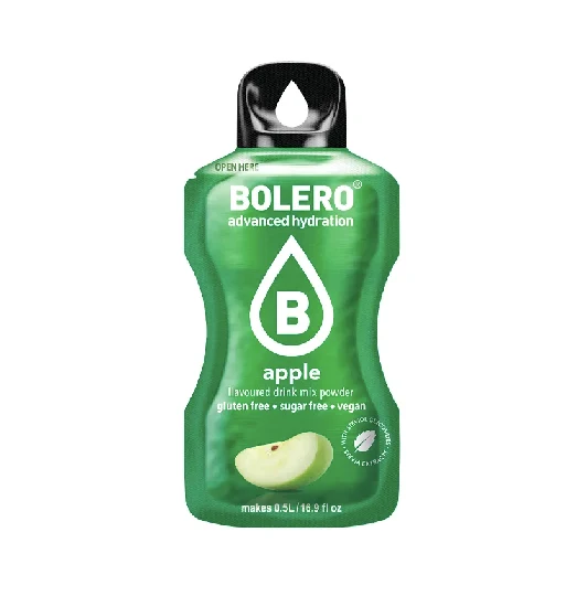 Bolero Bâtons de boisson instantanée Pomme 3g