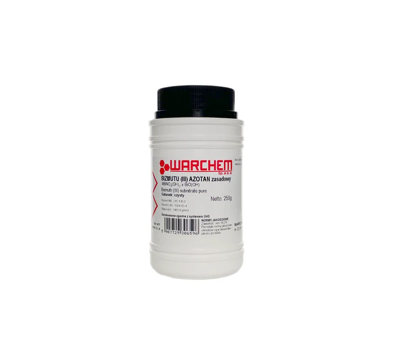 BASISCHES BIZMUTIUM(III)-NITRAT - rein 250g WARCHEM