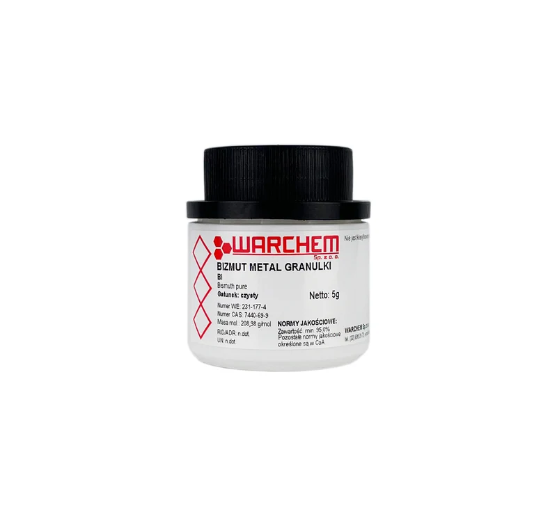 BIZMUT METAL GRANULES - rein 5g WARCHEM