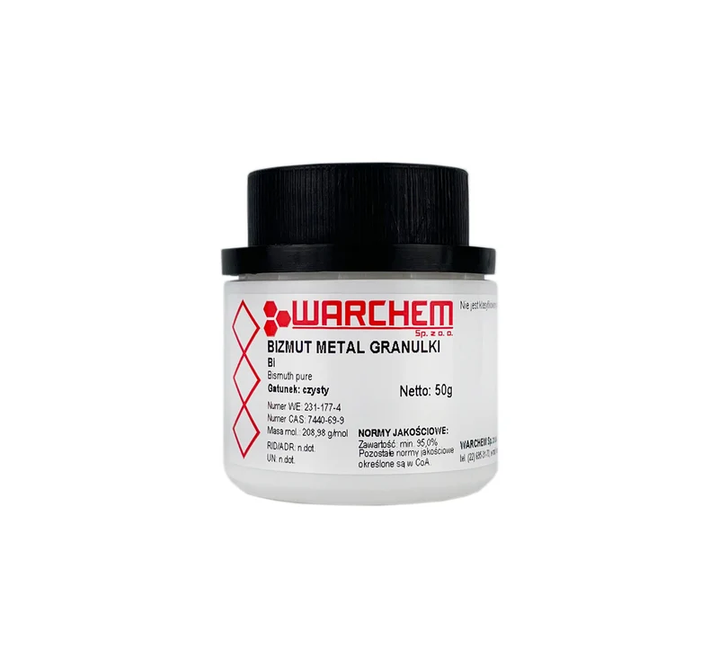BIZMUT METAL GRANULES - rein 50g WARCHEM
