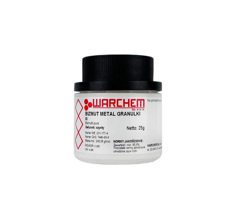 BIZMUT METAL GRANULES - rein 25g WARCHEM
