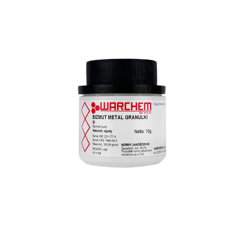 BIZMUT METAL GRANULES - rein 10g WARCHEM