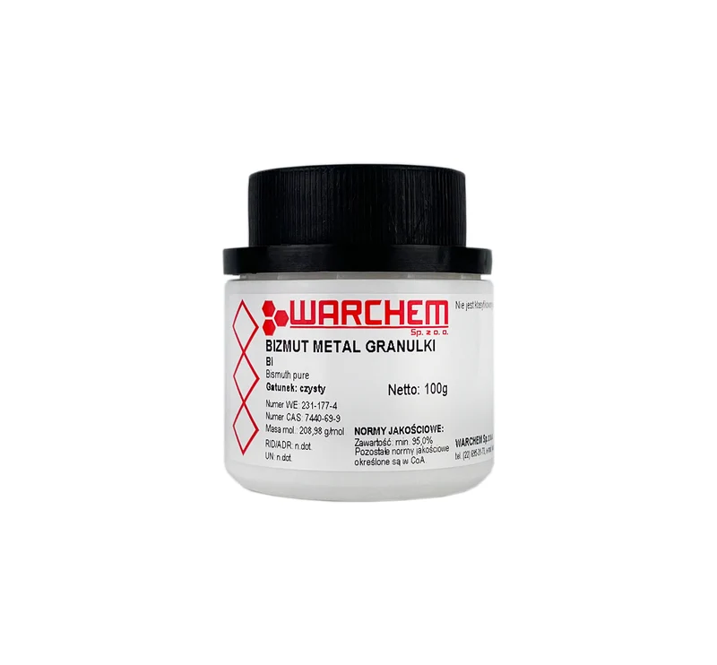 BIZMUT METAL GRANULES - rein 100g WARCHEM