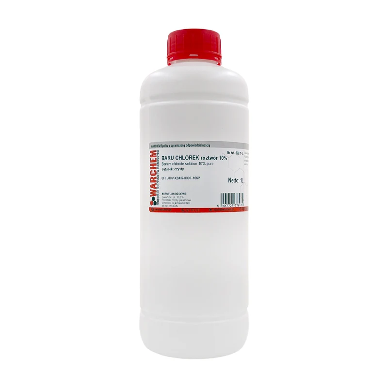 BARIUM CHLORIDE 10% Lösung - rein 1L WARCHEM