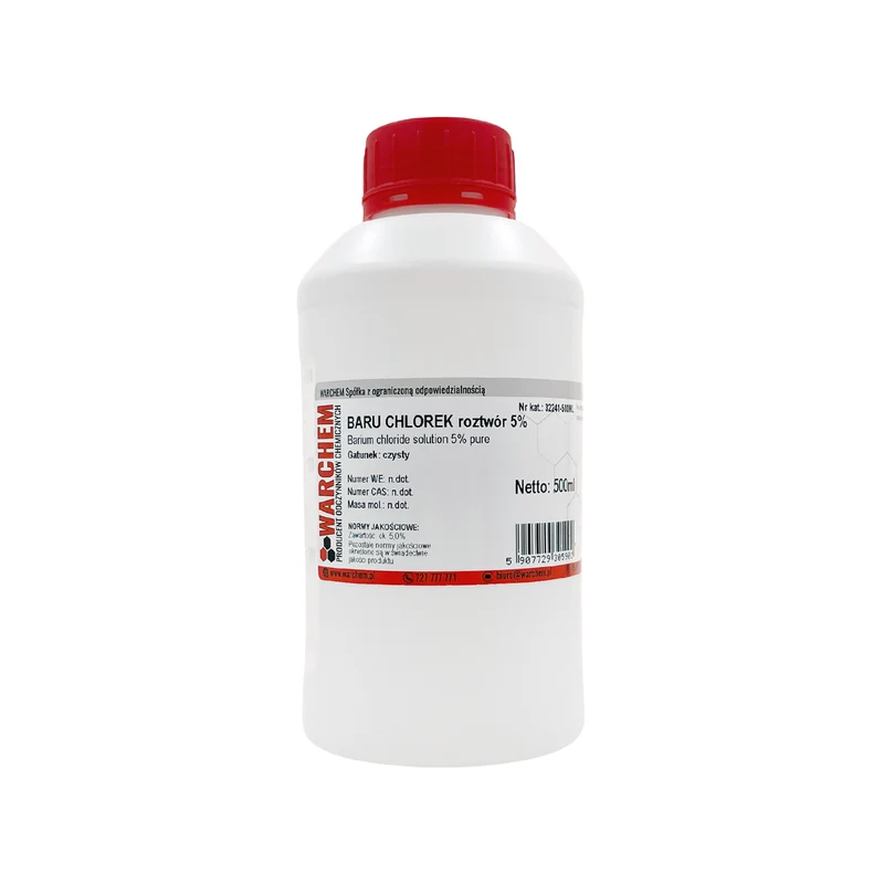 BARIUM CHLORIDE Lösung 5% - rein 500ml WARCHEM