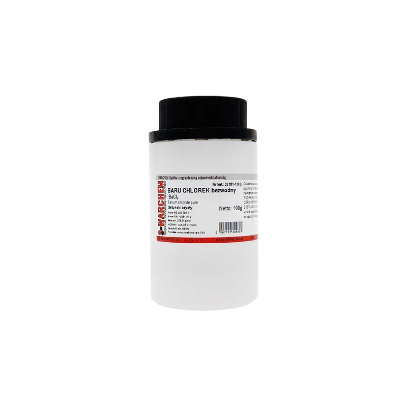 BARIUMCHLORID wasserfrei - rein 100g WARCHEM
