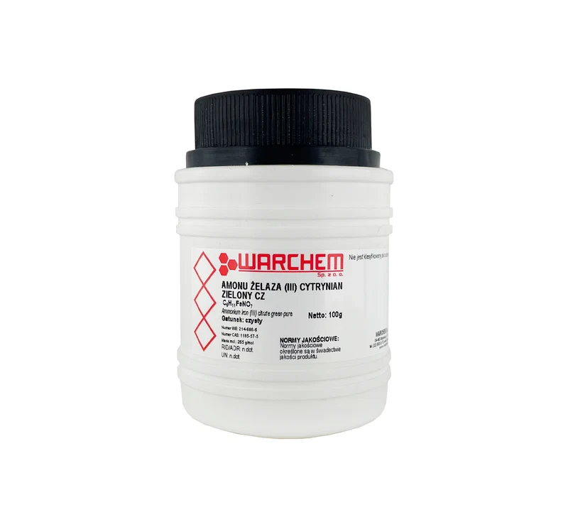 Eisenammoniumcitrat (III) GRÜN - rein 100g WARCHEM