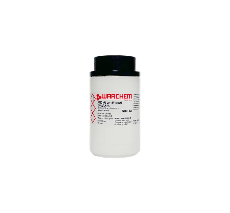 AMmonium TARTARATE - CZDA 50g WARCHEM