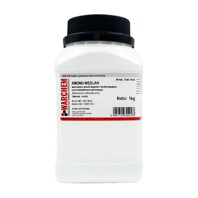 AMmonium CARBONATE - rein 1kg WARCHEM