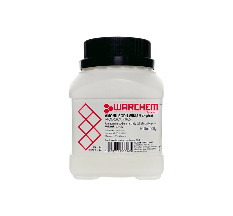 Natriumammoniumtartrat 4hydrat - rein 500g WARCHEM