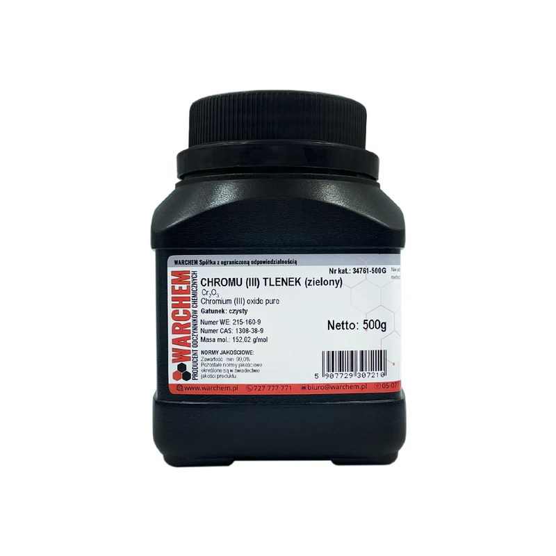 CHROM(III)OXID GRÜN - rein 500g WARCHEM