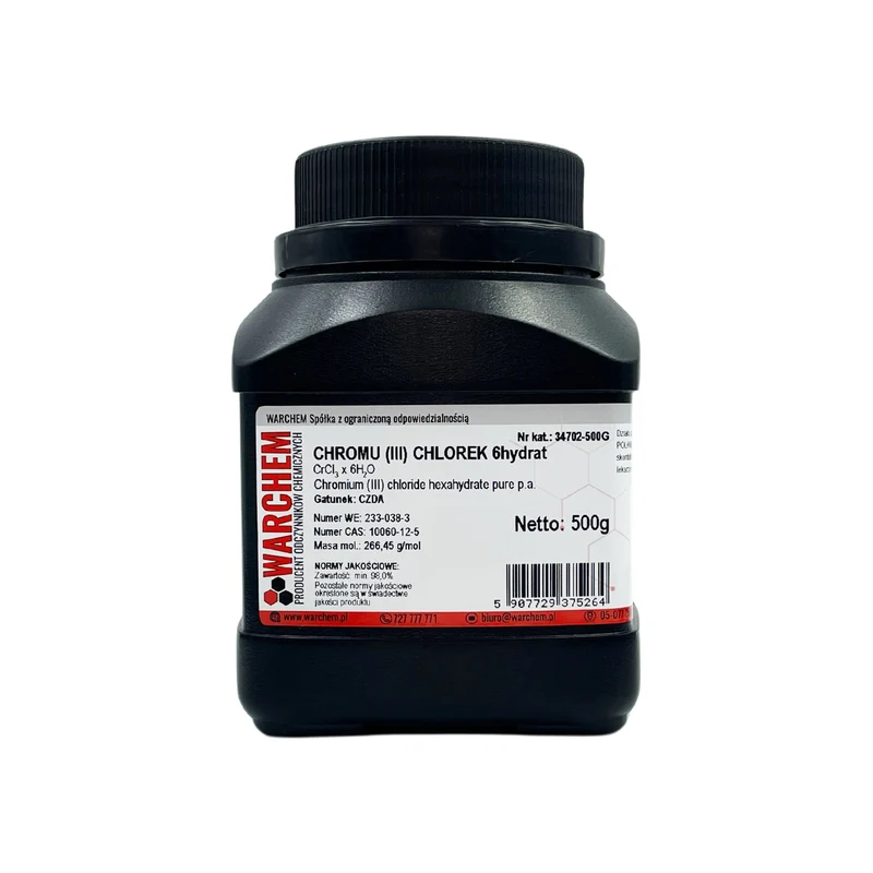 CHROMIUM(III)CHLORID 6-Hydrat - CZDA 500g WARCHEM