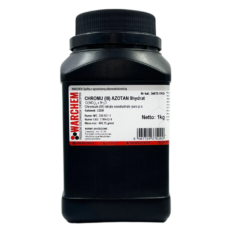 CHROMIUM(III)-NITRAT 9hydrat - CZDA 1kg WARCHEM
