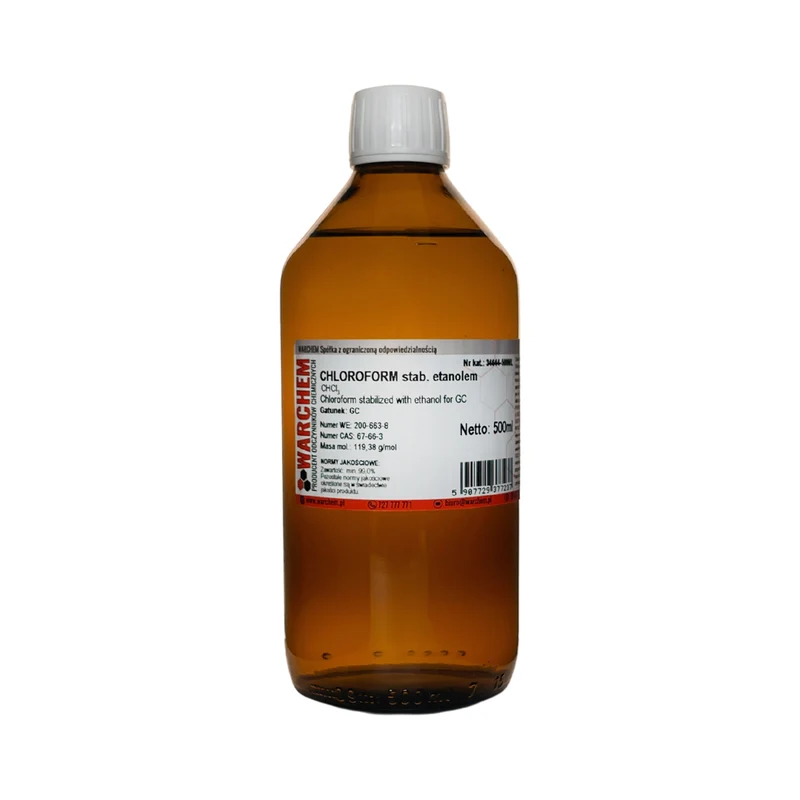 CHLOROFORM (Ethanol Stich) - GC 500ml WARCHEM