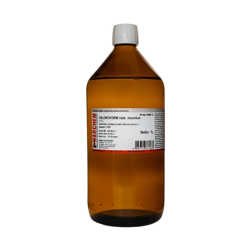 CHLOROFORM (Ethanol stab.) - CZDA 1L WARCHEM