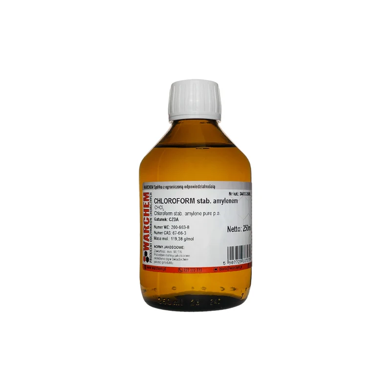 CHLOROFORM (Amylenstich) - CZDA 250ml WARCHEM
