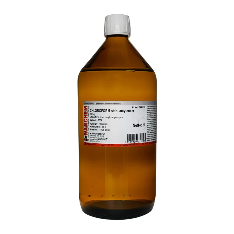 CHLOROFORM (Amylen stab.) - CZDA 1L WARCHEM