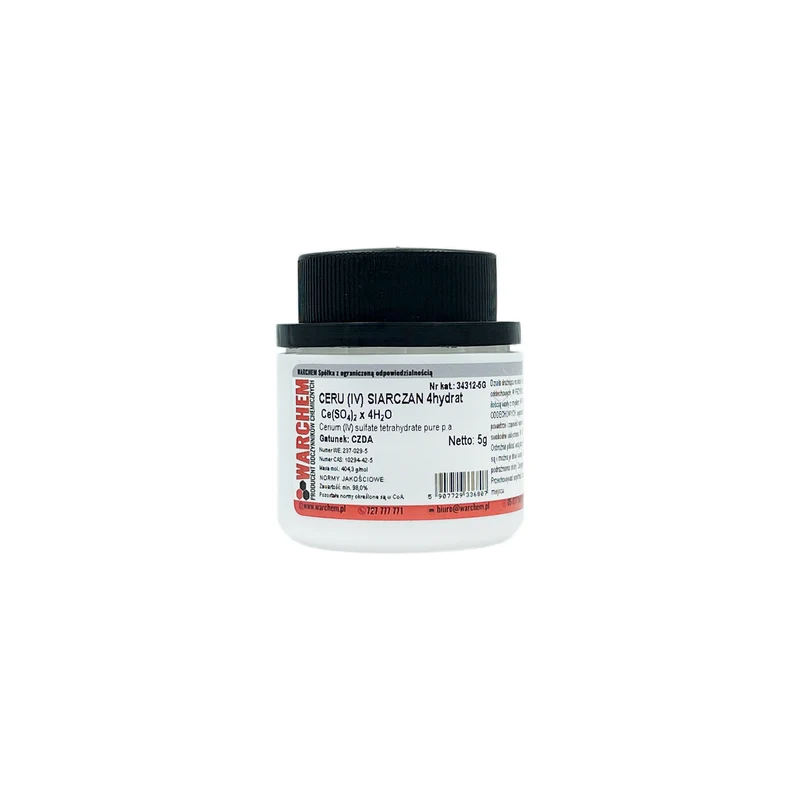 CERIUM(IV)-SULPHAT 4-Hydrat - CZDA 5g WARCHEM