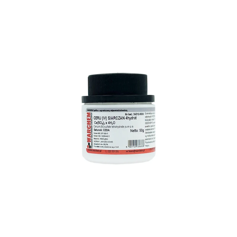 CERIUM(IV)-SULPHAT 4-Hydrat - CZDA 50g WARCHEM