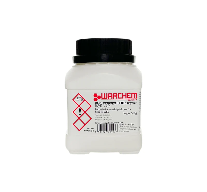 BARIUM HYDROGENAT 8hydrat - CZDA 500g WARCHEM