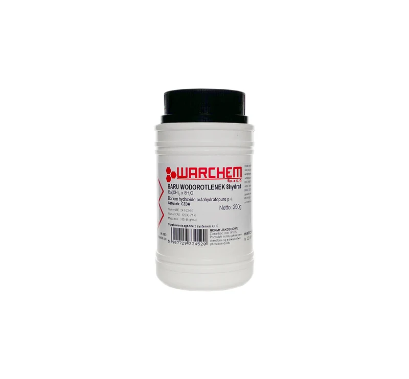 BARIUM HYDROGENAT 8hydrat - CZDA 250g WARCHEM