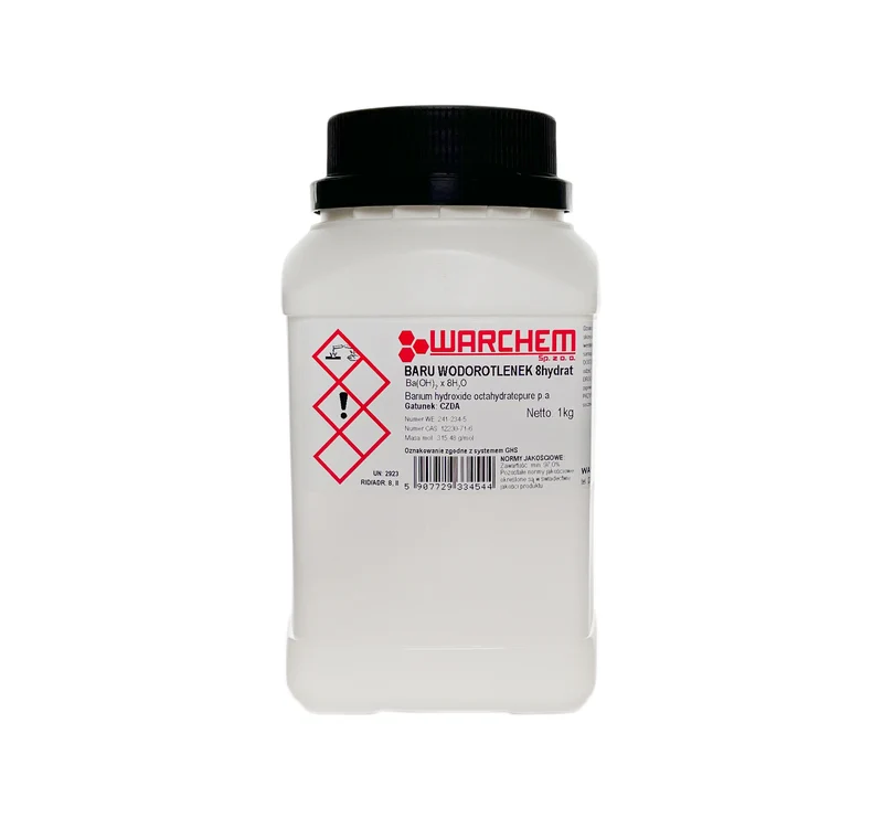 BARIUM HYDROGENAT 8hydrat - CZDA 1kg WARCHEM