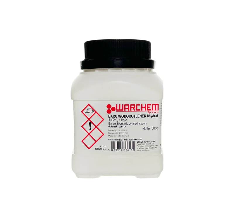 BARIUM HYDROTOXID 8hydrat - rein 500g WARCHEM