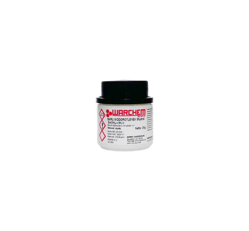 BARIUM HYDROGENAT 8hydrat - rein 25g WARCHEM