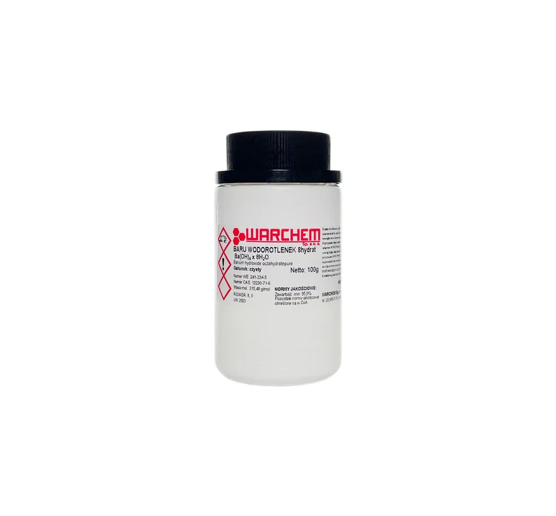BARIUM HYDROTOXID 8hydrat - rein 100g WARCHEM