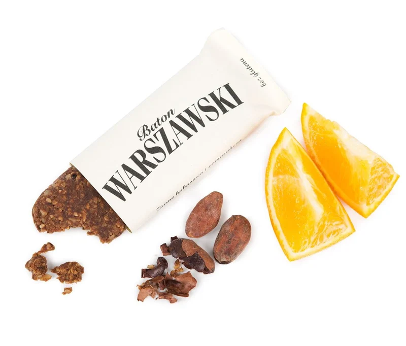 WARSAW BATON Kakaobohne und Orange 50g