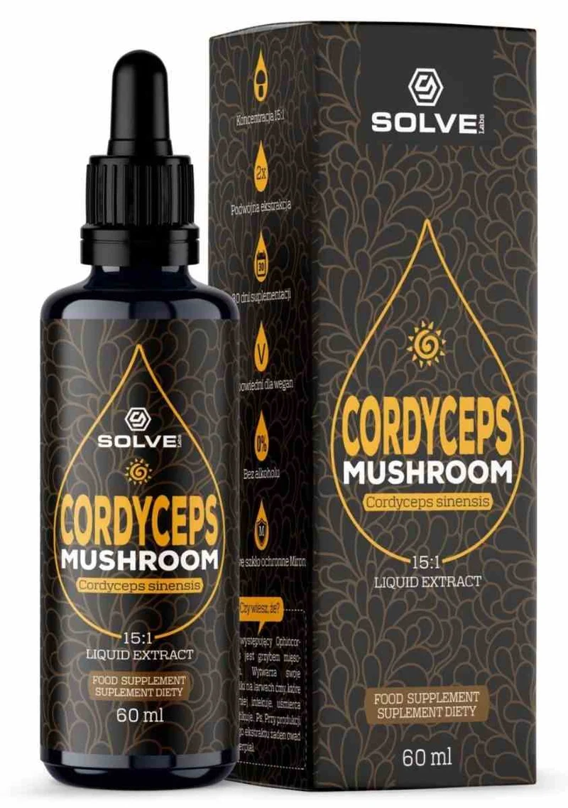 SolveLabs Cordyceps (Cordyceps sinensis) Tropfen 60 ml