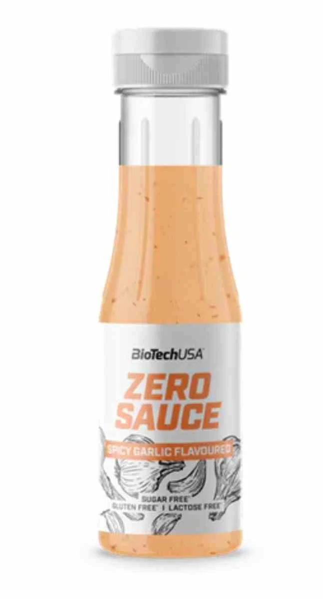 BioTech USA Zero Sauce 350ml Scharfer Knoblauch