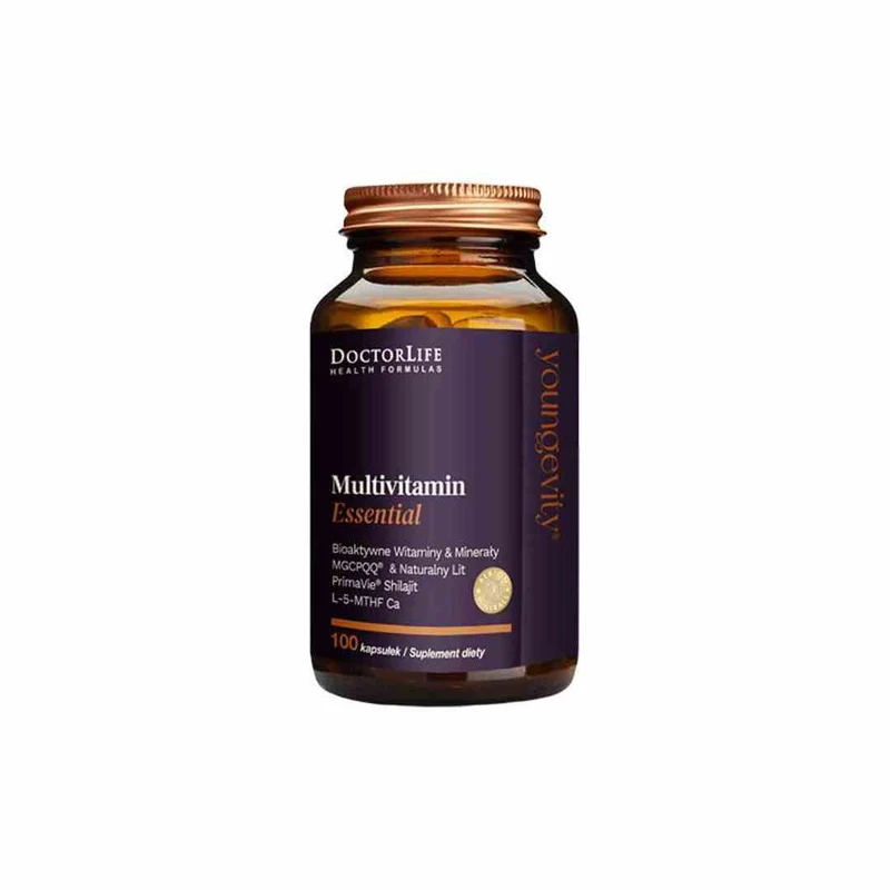 Doctor Life Mutlivitamin Essential mit PQQ und Lithium 100 Kapseln