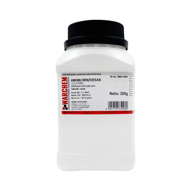 AMONIUMBENZOESAT - rein 500g WARCHEM