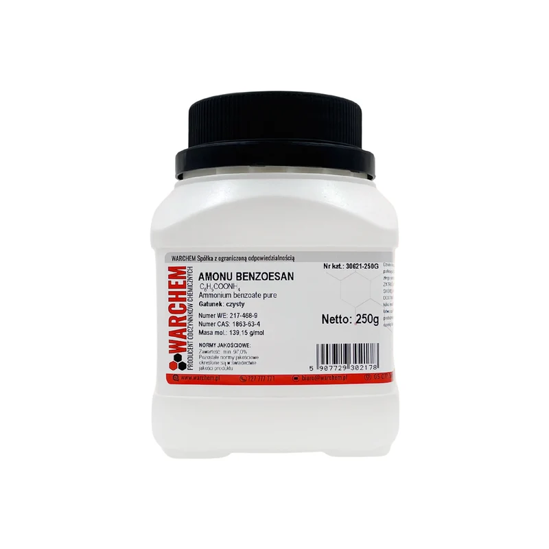 AMmonium BENZOESAT - rein 250g WARCHEM