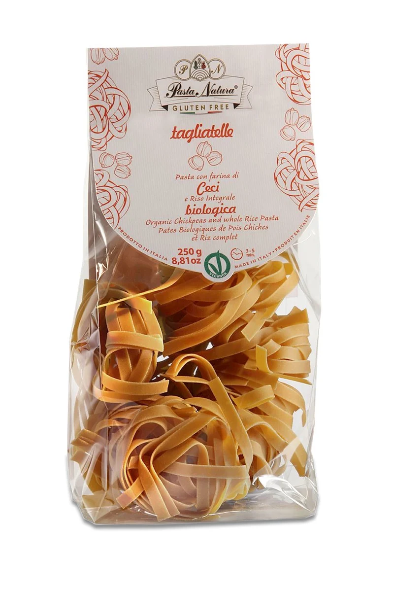 TAGLIATELLE pâtes sans gluten (à base de quinoa et de riz brun) BIO 250 g - PASTA NATURA