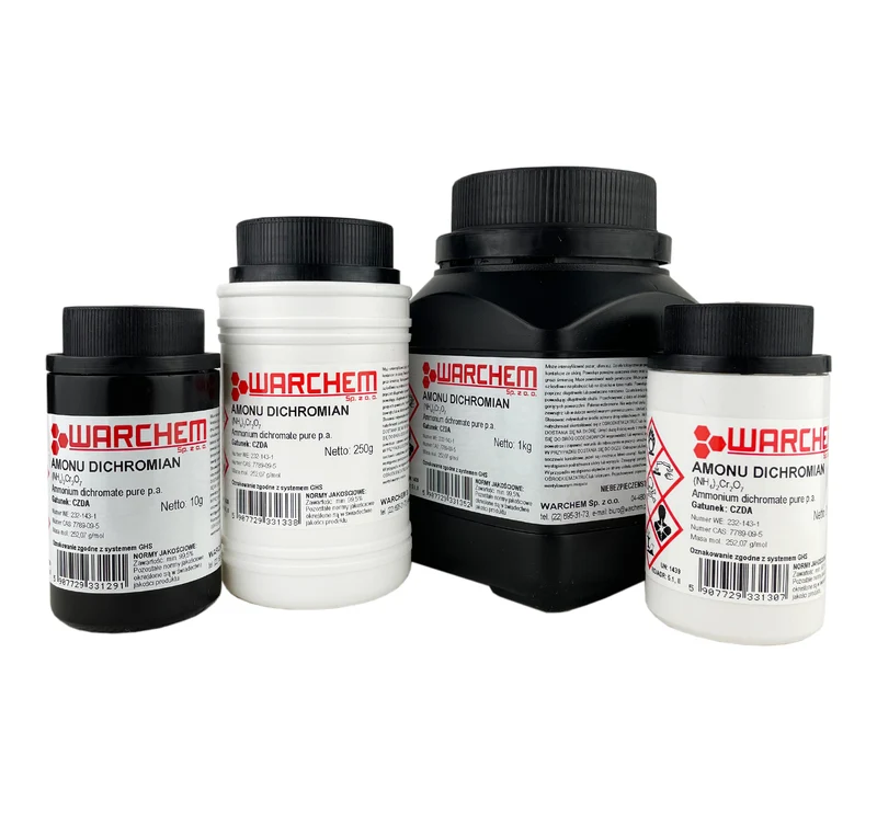 AMONIUM DICHROMAT - CZDA 10g WARCHEM
