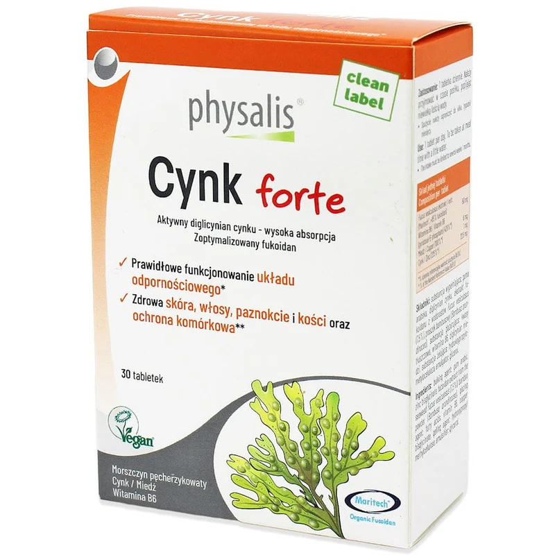ZINK FORTE 30 TABLETTEN - PHYSALIS