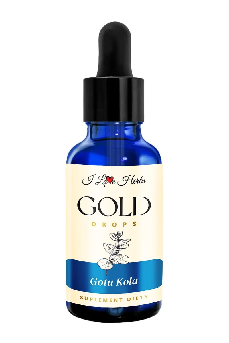 I LOVE HERRBS - Gotu Kola Herbal Drops 1:1 (50 ml)