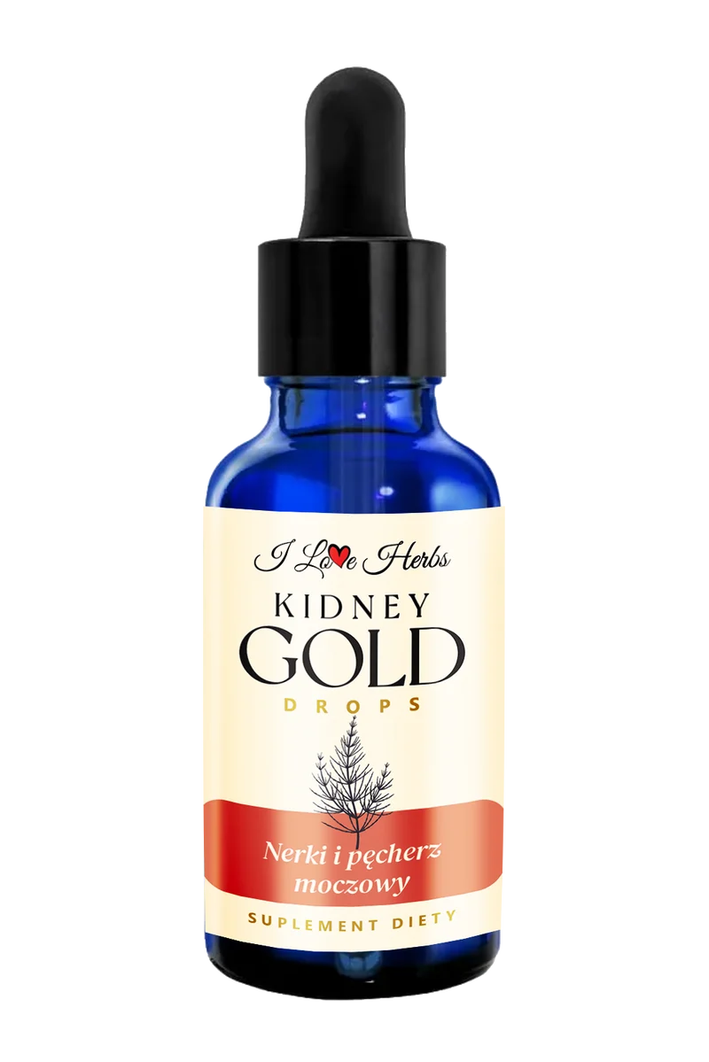 I LOVE HERRBS - KIDNEY Gouttes d'or reins et vessie (50 ml)