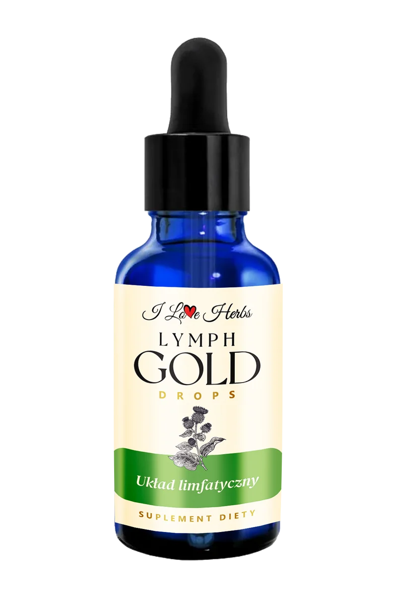 I LOVE HERRBS - LYMPH Gouttes d'or SYSTÈME LIMPHATIQUE (50 ml)