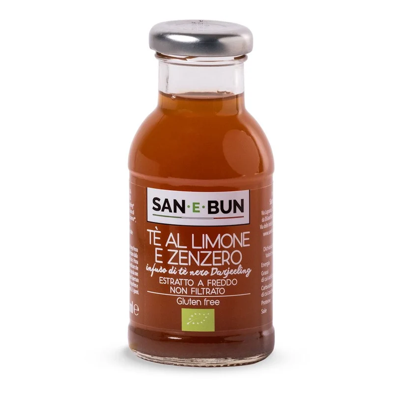 Glukosefreies Ingwer-Zitronen-Teegetränk 200 ml - SAN E BUN