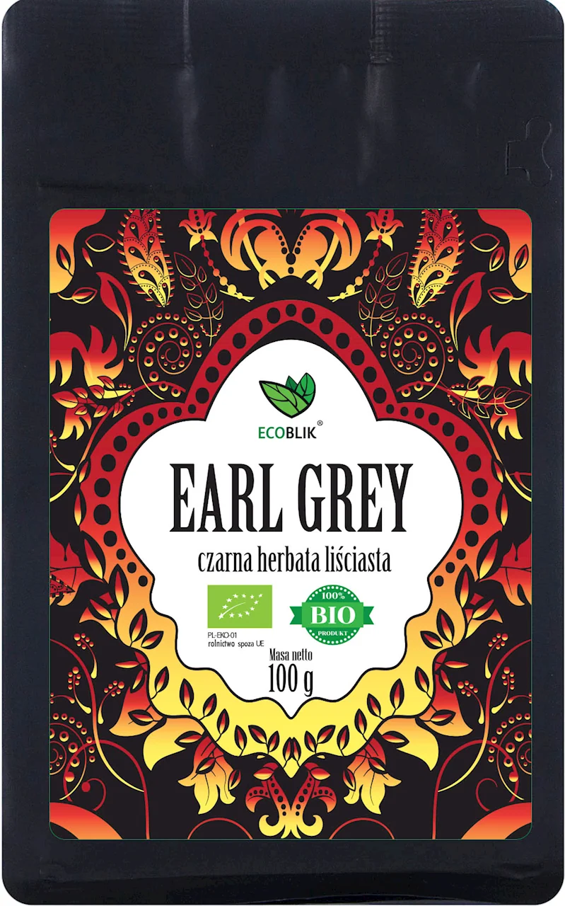 EARL GREY BLACK TEA BIO 100 g - ECOBLIK
