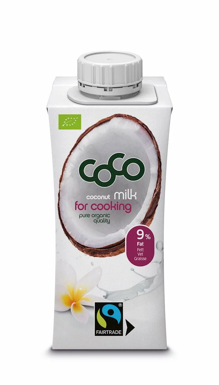 COCONUT MILK - FAIR TRADE COCONUT MILK - FAIR TRADE COCONUT MILK 200 ml - COCO (DR MARTINS)